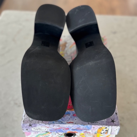 NWB - JEFFREY CAMPBELL Ecole Loafer Pump - Black Box - Sz 10 - Picture 3 of 4